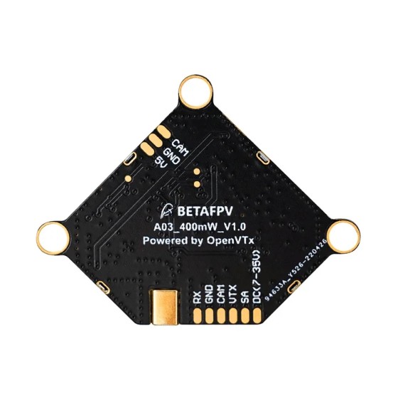 Betafpv A03 400mW 5.8G 48CH VTX Luft antenne Bild übertragung Videos ender RC FPV Racing UAV Langstrecken-Starr flügel drohnen